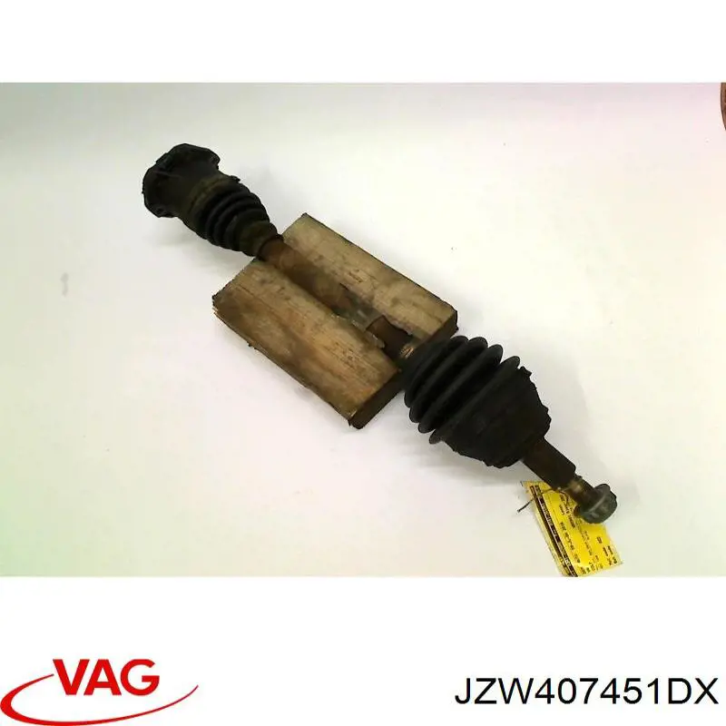 Semieje delantero izquierdo VAG JZW407451DX precio, desde 47,92 EUR