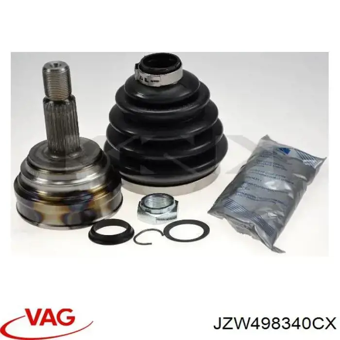 Junta homocinética exterior delantera VAG JZW498340CX precio, desde 18,94 EUR
