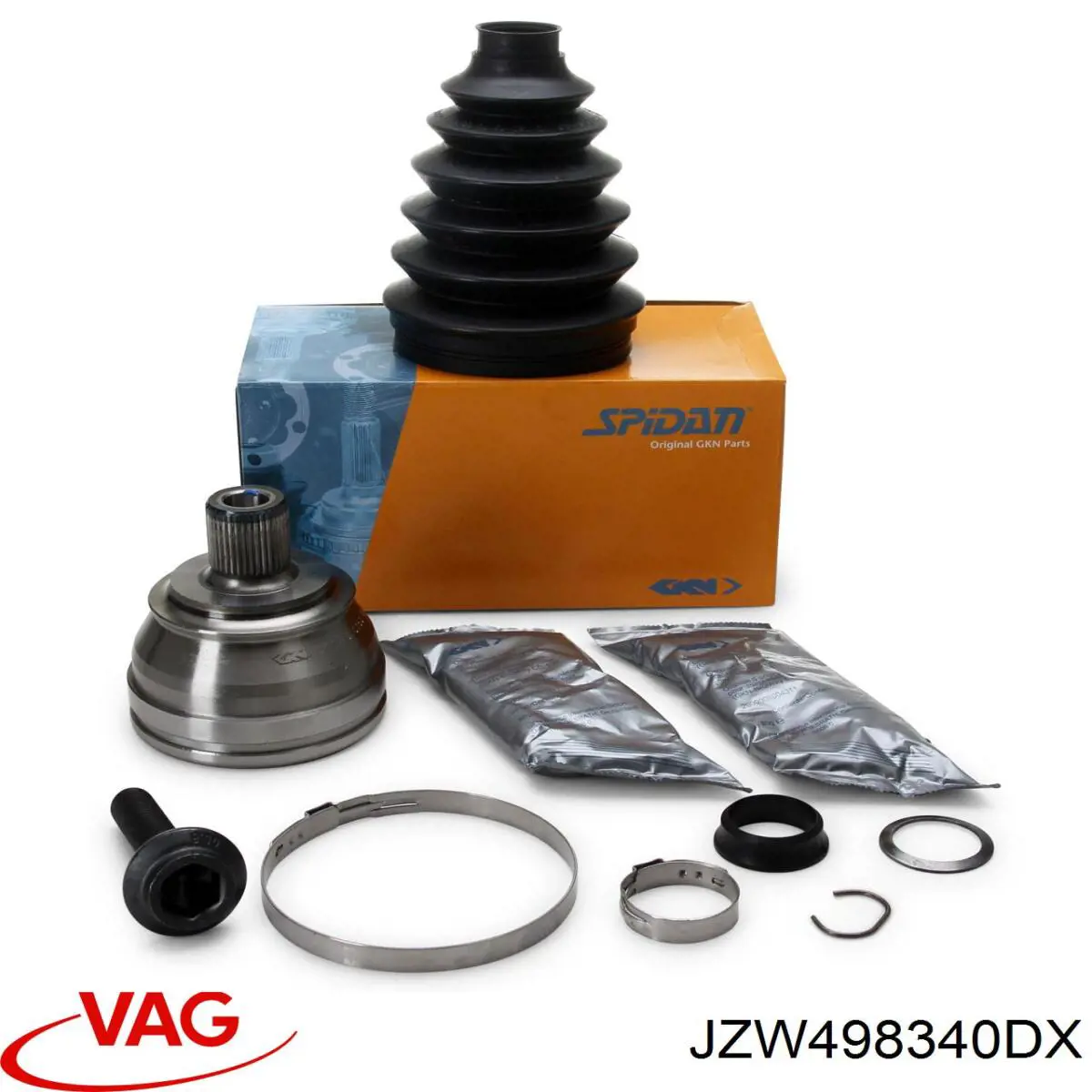 Junta homocinética exterior delantera VAG JZW498340DX precio, desde 40,26 EUR