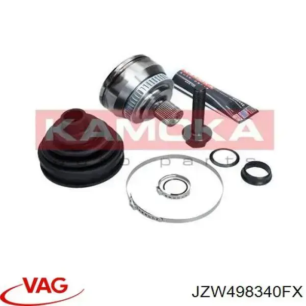 Junta homocinética exterior delantera VAG JZW498340FX precio, desde 35,56 EUR