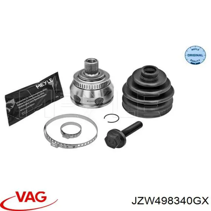 Junta homocinética exterior delantera VAG JZW498340GX precio, desde 37,83 EUR