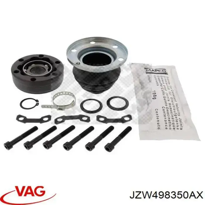 Comprar JZW498350AX VAG Junta homocinética interna delantera