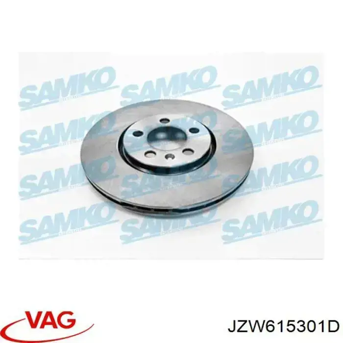 Freno de disco delantero Mercedes E C124