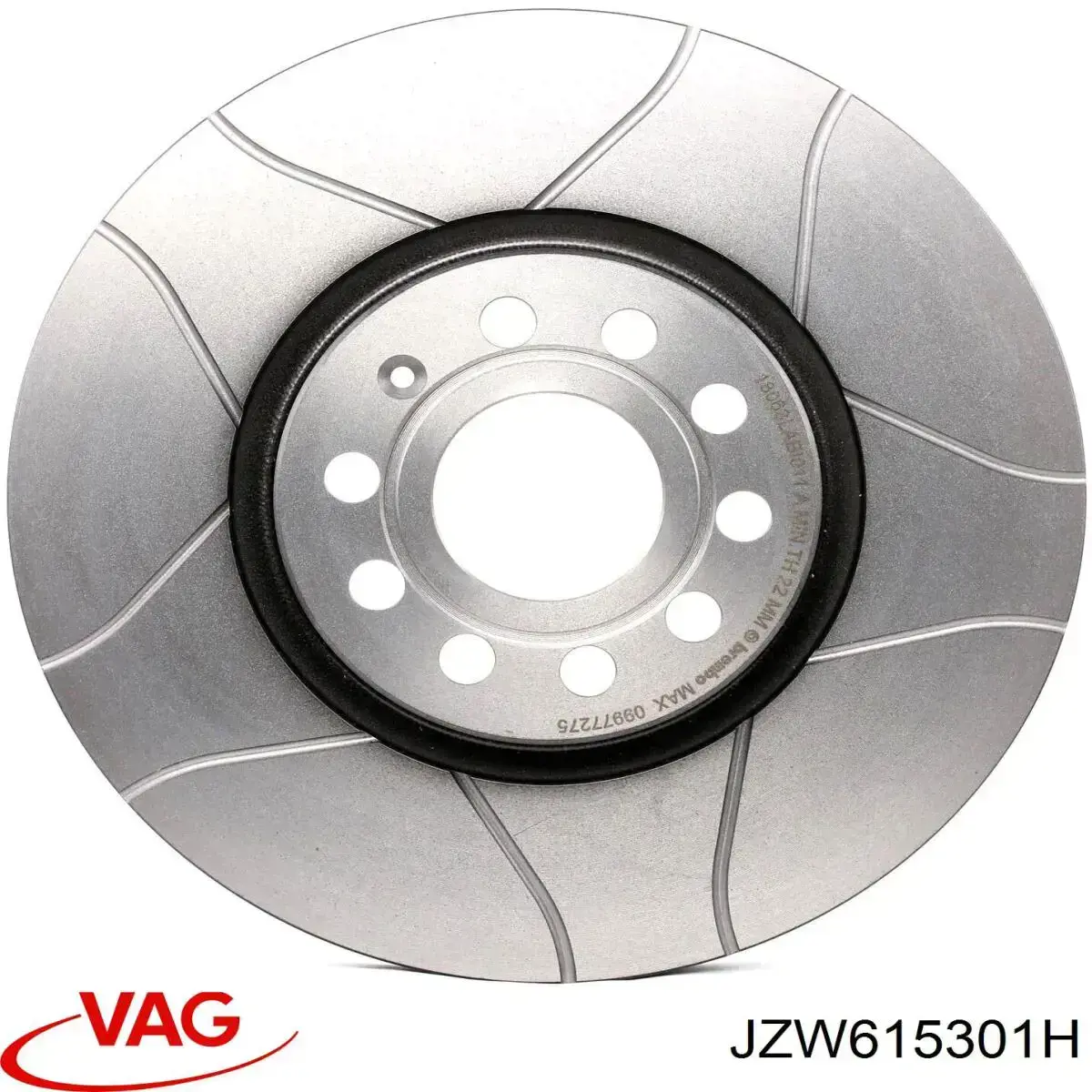 Disco de freno delantero VAG JZW615301H