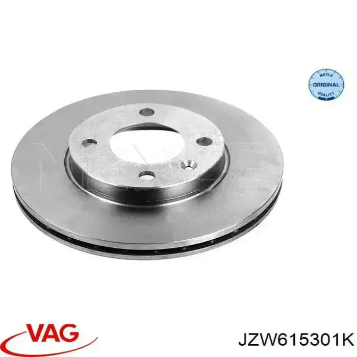 Comprar JZW615301K VAG Freno de disco delantero