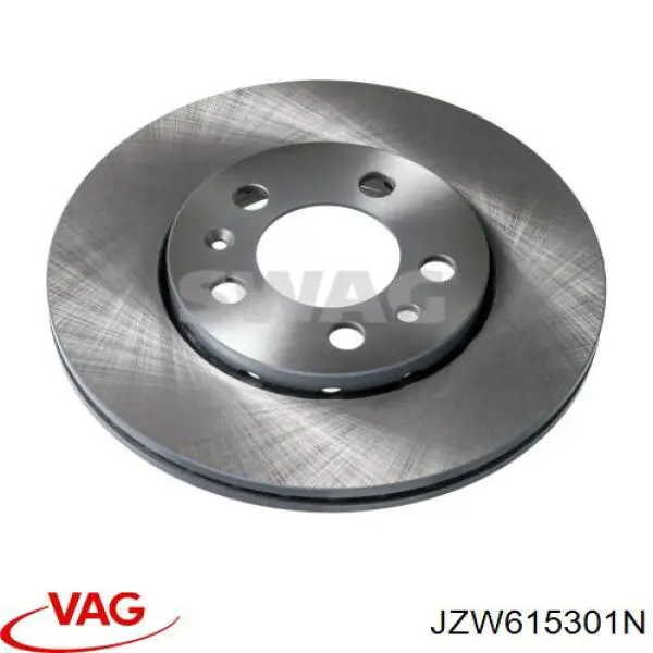 Comprar JZW615301N VAG Freno de disco delantero