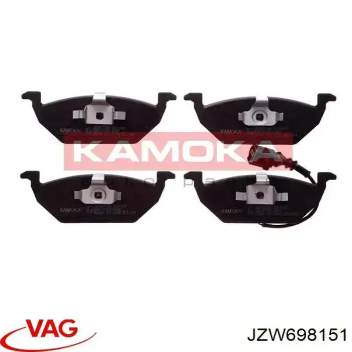 Comprar JZW698151 VAG Pastillas delanteras de freno