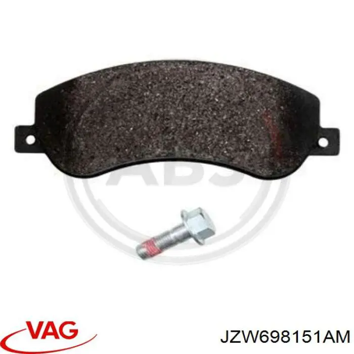 Comprar JZW698151AM VAG Pastillas delanteras de freno