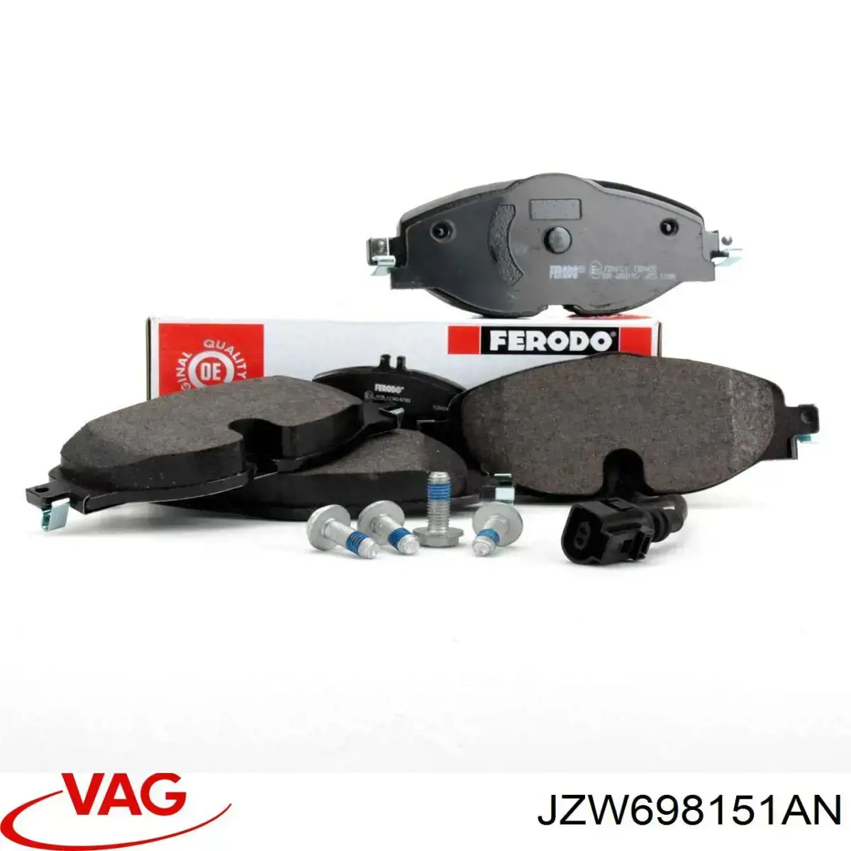 Pastillas de freno delanteras Volkswagen Tiguan 1 5N1, 5N2