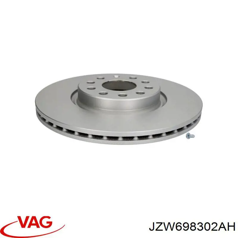 Comprar JZW698302CF VAG Freno de disco delantero