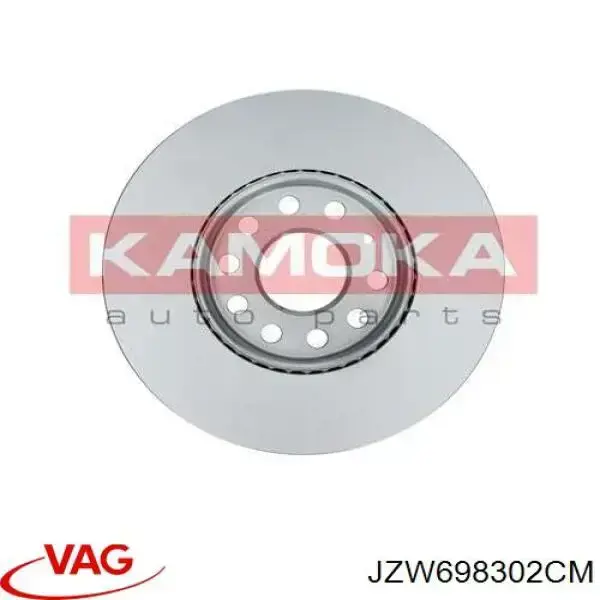 JZW698302CM VAG Juego de reparación de frenos delanteros