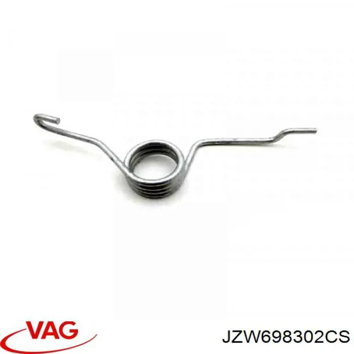 Juego de reparación de frenos delanteros JZW698302CS VAG