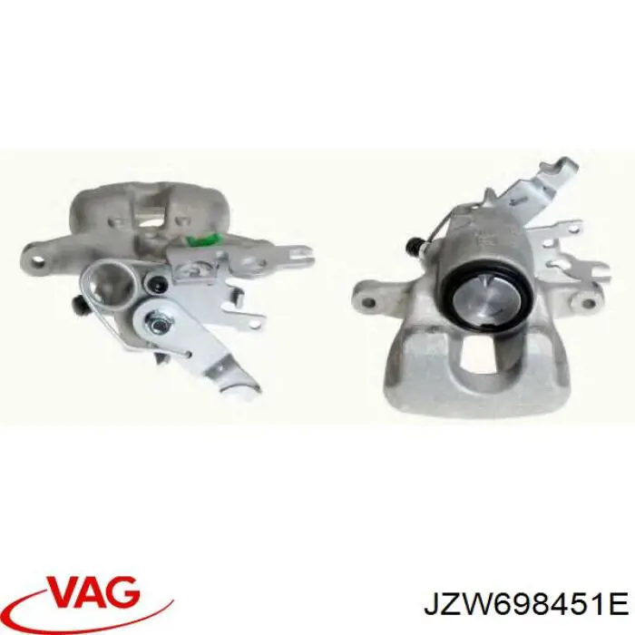 Pastillas de freno traseras Volkswagen Tiguan 1 5N1, 5N2