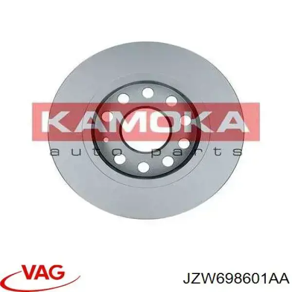 Disco de freno trasero JZW698601AA VAG