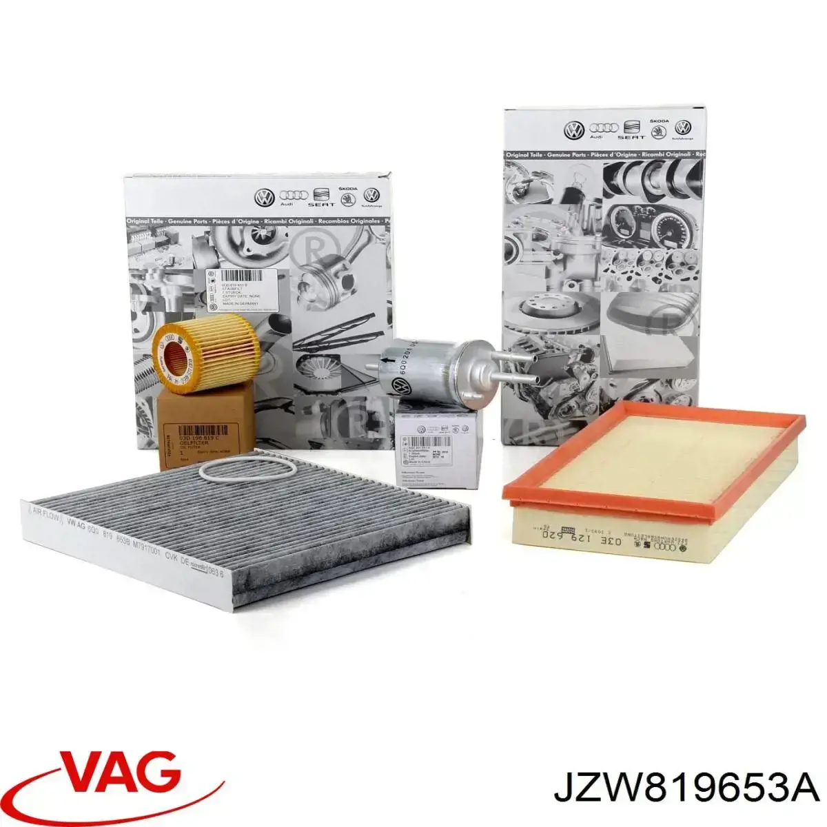 Comprar JZW819653A VAG Filtro de aire del habitáculo