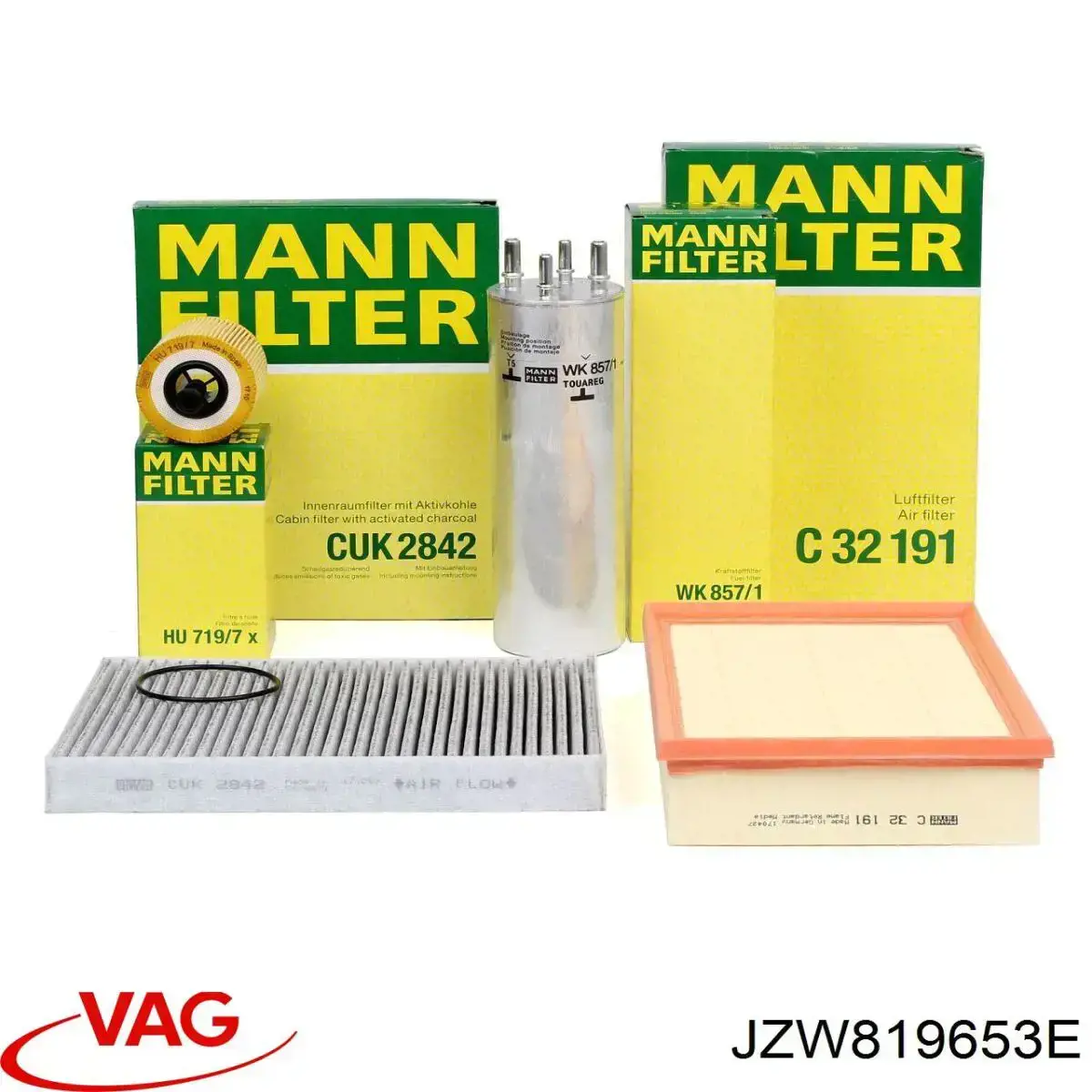 JZW819653E VAG Filtro antipolen