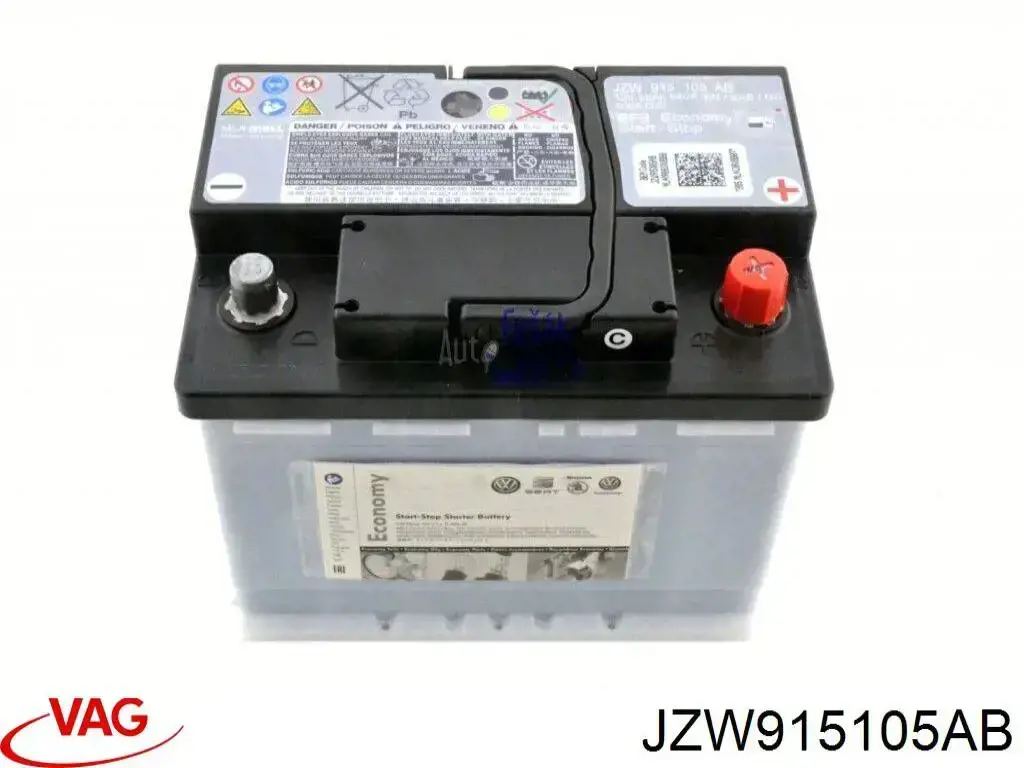Batería de arranque VAG JZW915105AB precio, desde 169,32 EUR