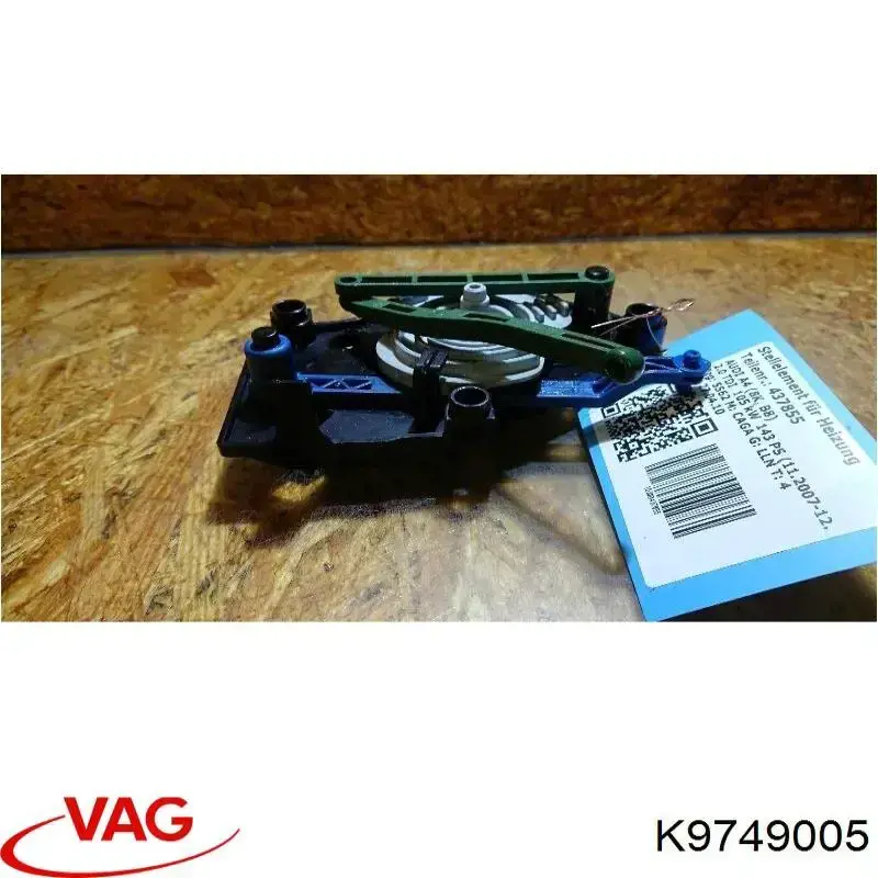 Comprar K9749005 VAG Actuador de compuerta de la calefacción