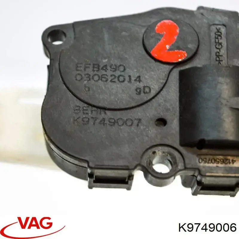 Comprar K9749006 VAG Motor de recirculación de aire
