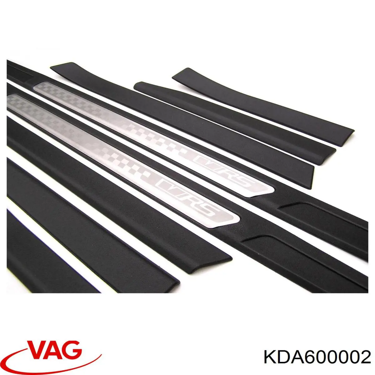 Comprar KDA600002 VAG Juego de molduras interiores delanteras de umbral de puerta