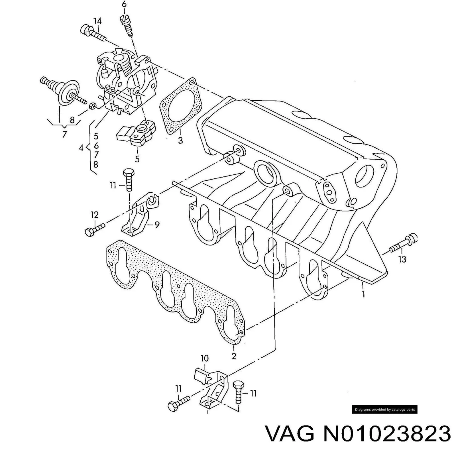  VAG N01023820 precio, desde 1,91 EUR
