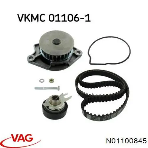 Comprar N01100845 VAG Tensor, correa de distribucion