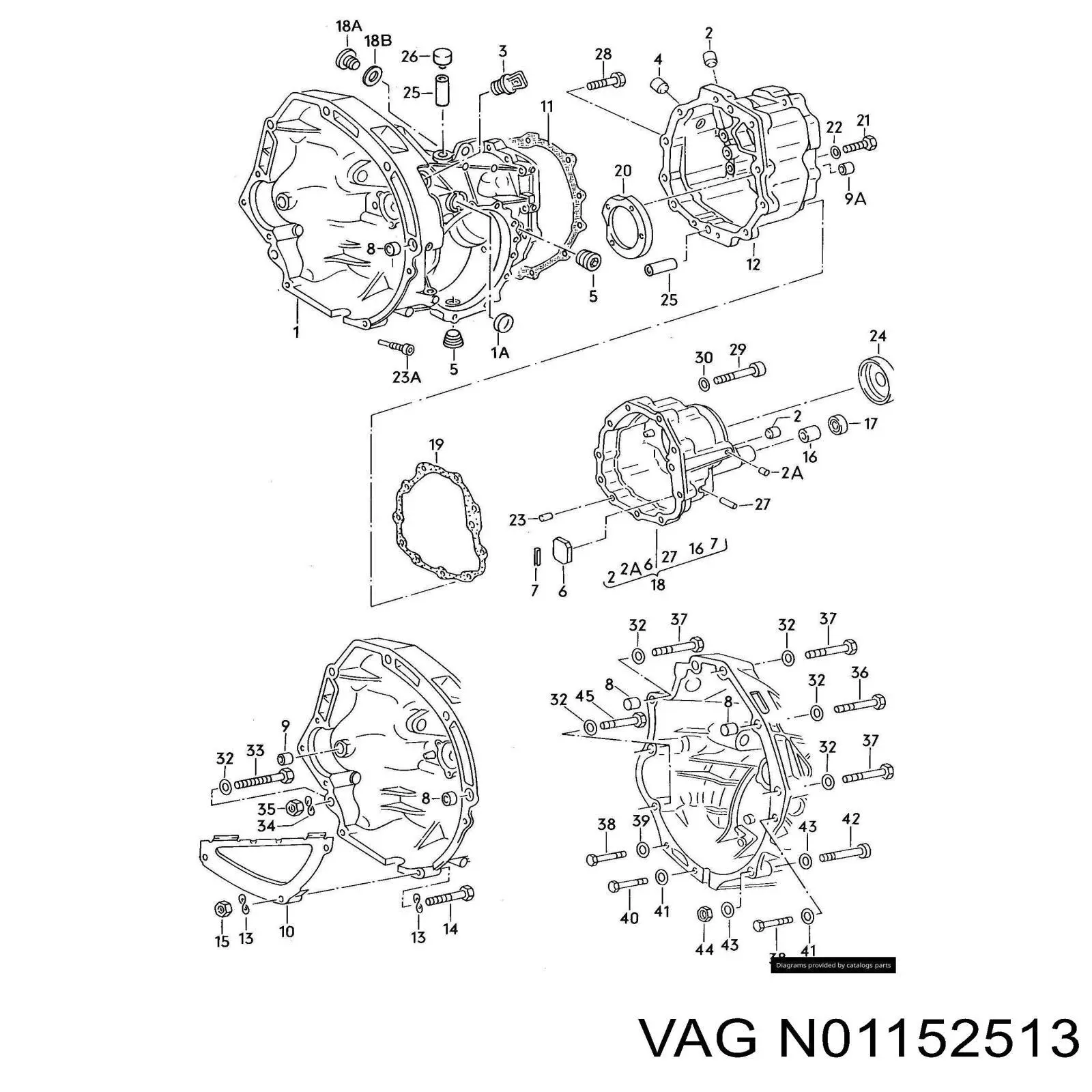 Comprar N01152513 VAG Arandela superior del inyector
