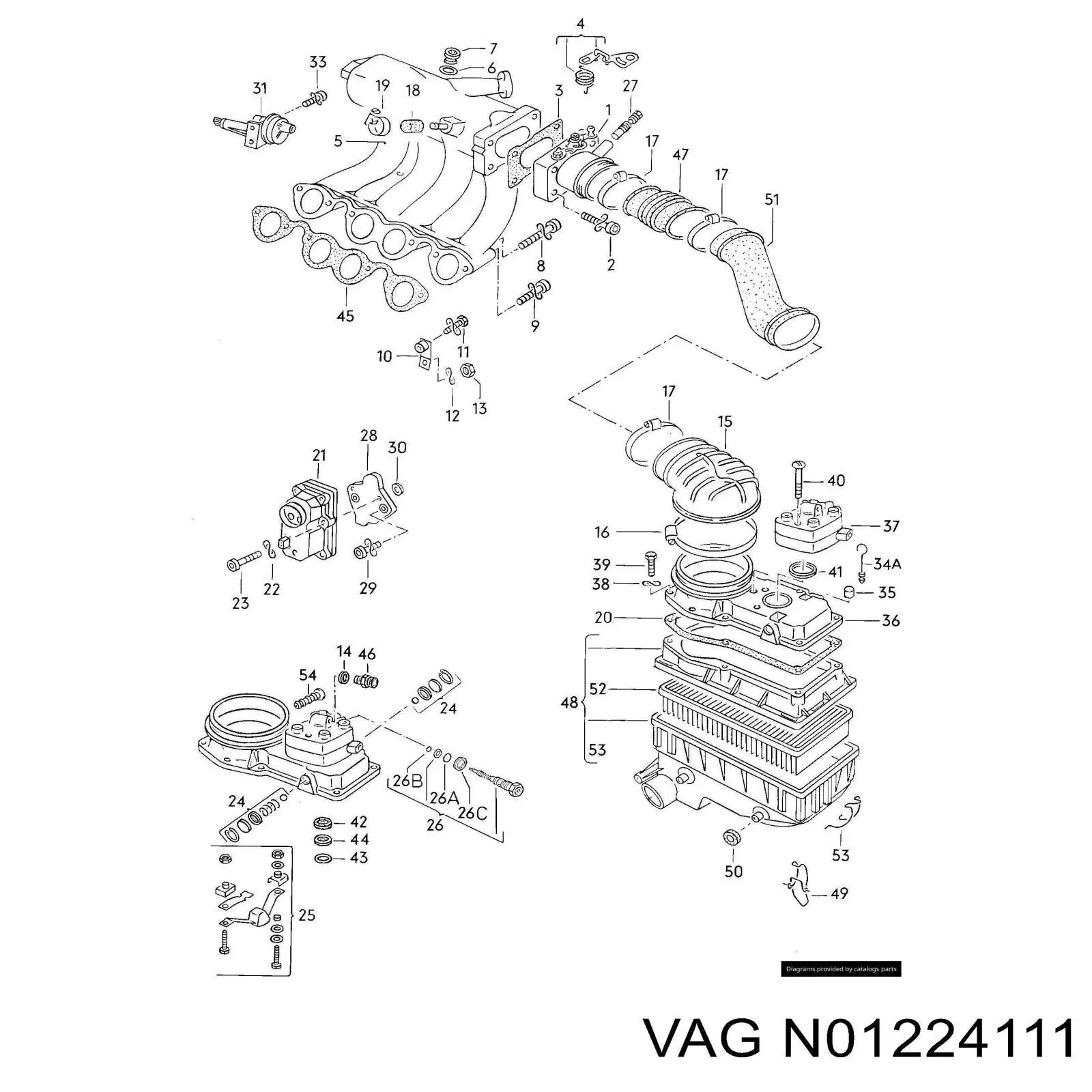 Juego de correas dentadas VAG N01224111 precio, desde 0,27 EUR