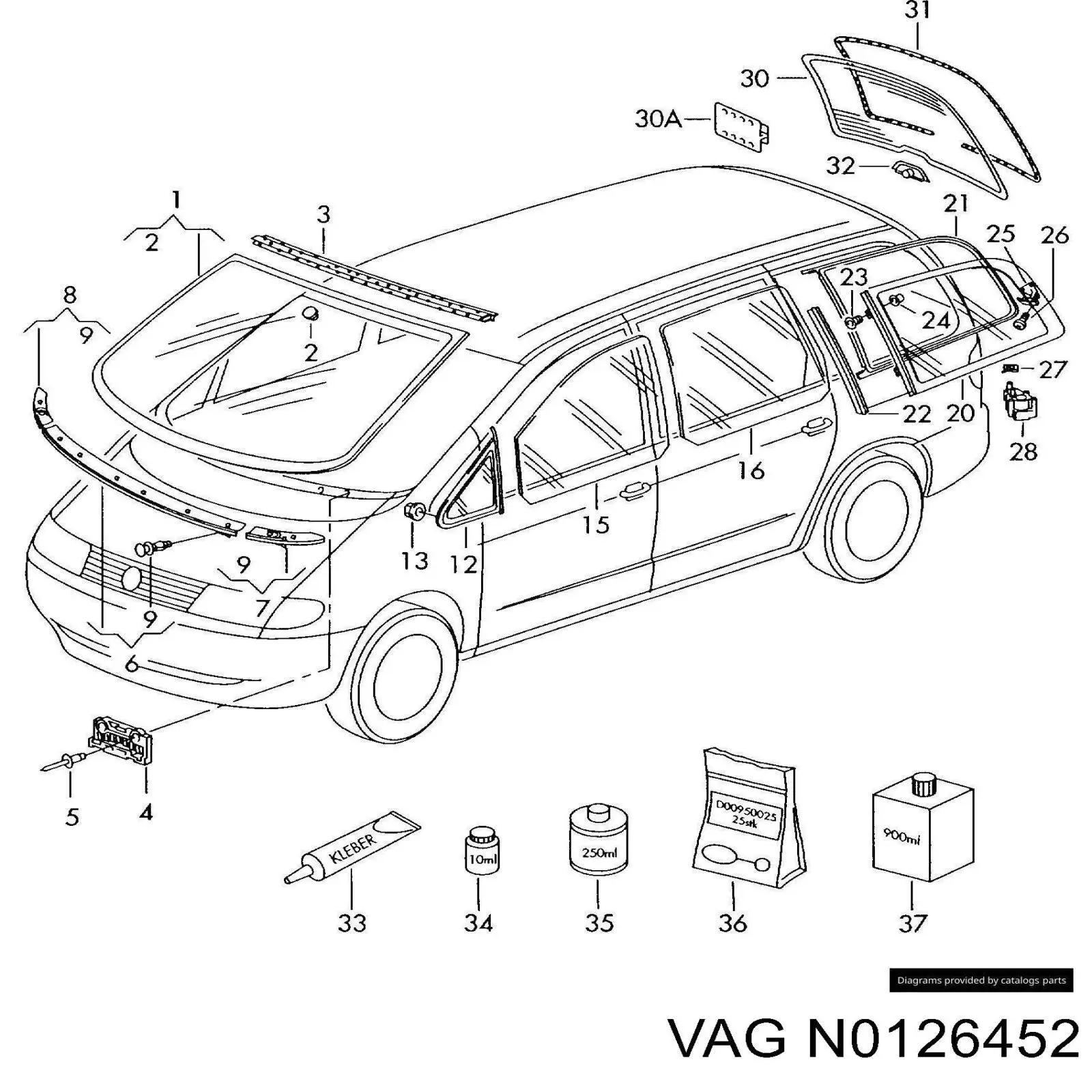  VAG N0126452 precio, desde 0,27 EUR