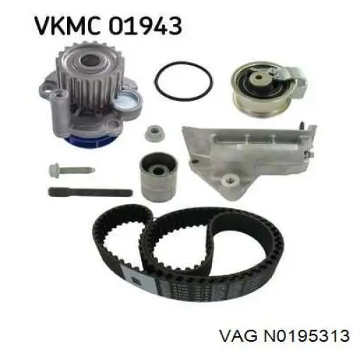 Juego de correas dentadas VAG N0195313 precio, desde 135,71 EUR