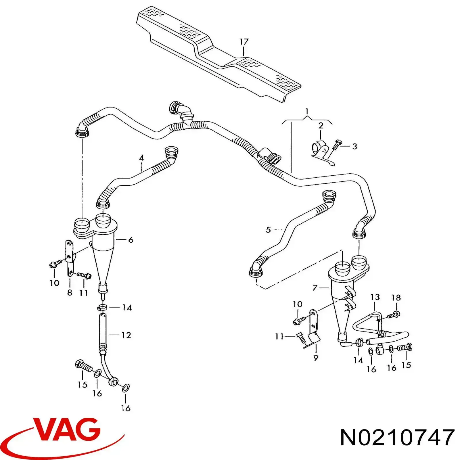  VAG N0210747 precio, desde 21,57 EUR