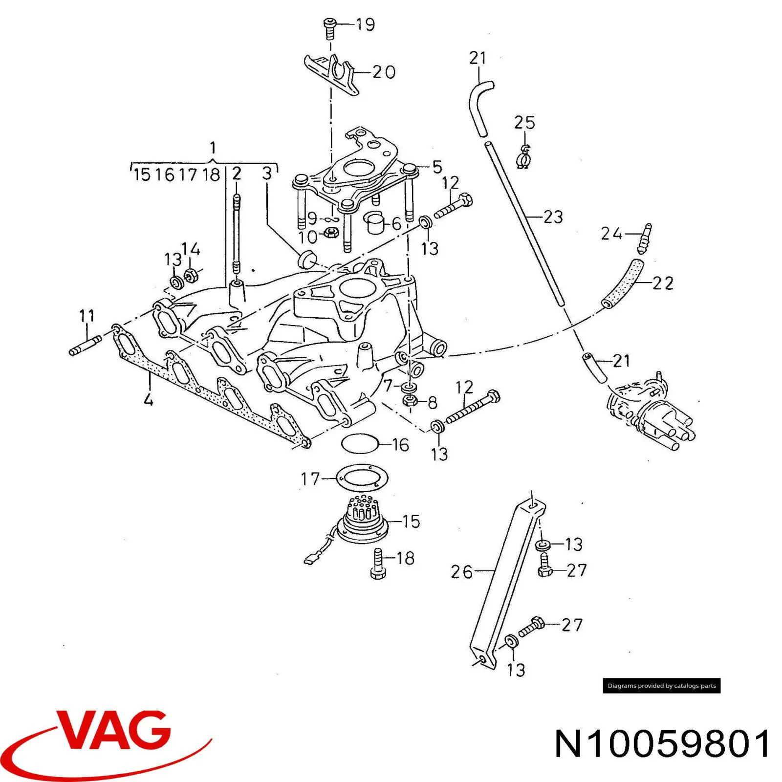  VAG N10059801 precio, desde  