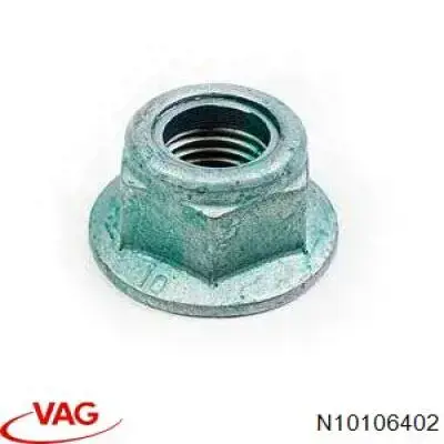 N10106402 VAG Tuerca del brazo trasero de caída