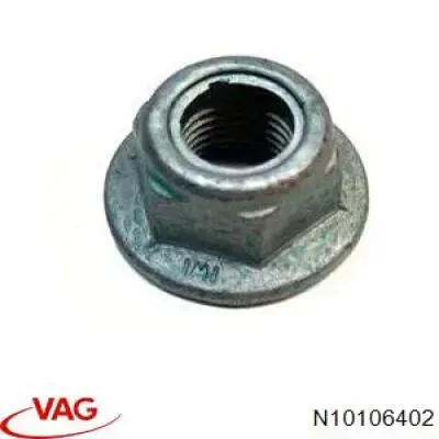 Tuerca del brazo trasero de caída N10106402 VAG