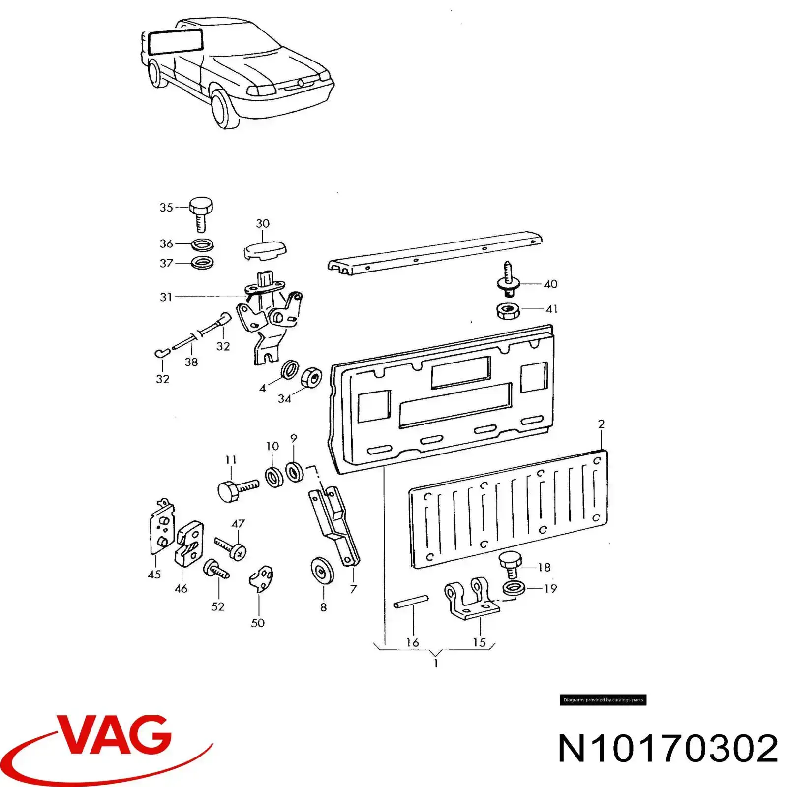  VAG N0141387 precio, desde  