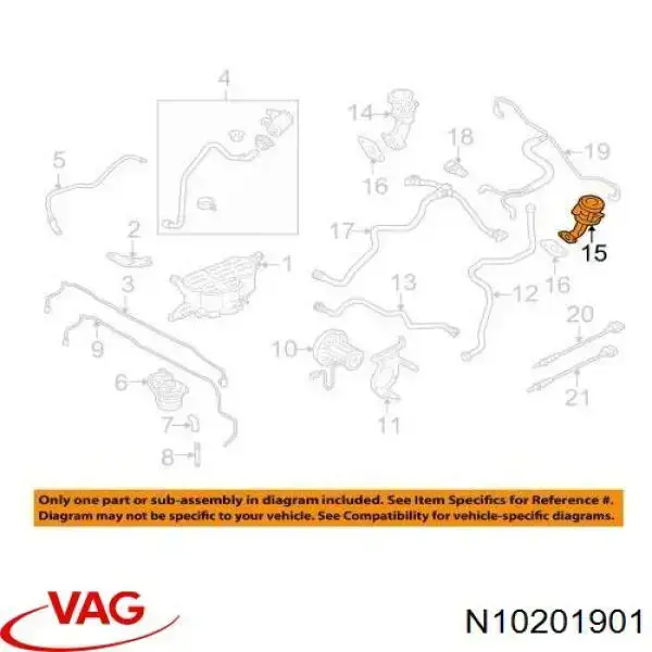  VAG N10201901 precio, desde 1,94 EUR