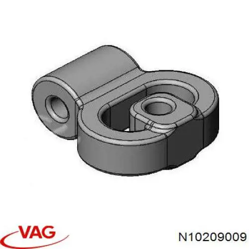 Tuerca de fijación del tubo de escape VAG N10209009