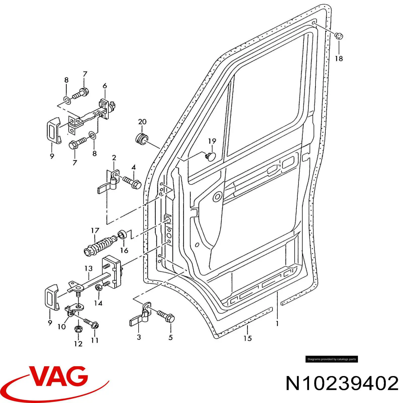  VAG N10239402 precio, desde 2,48 EUR