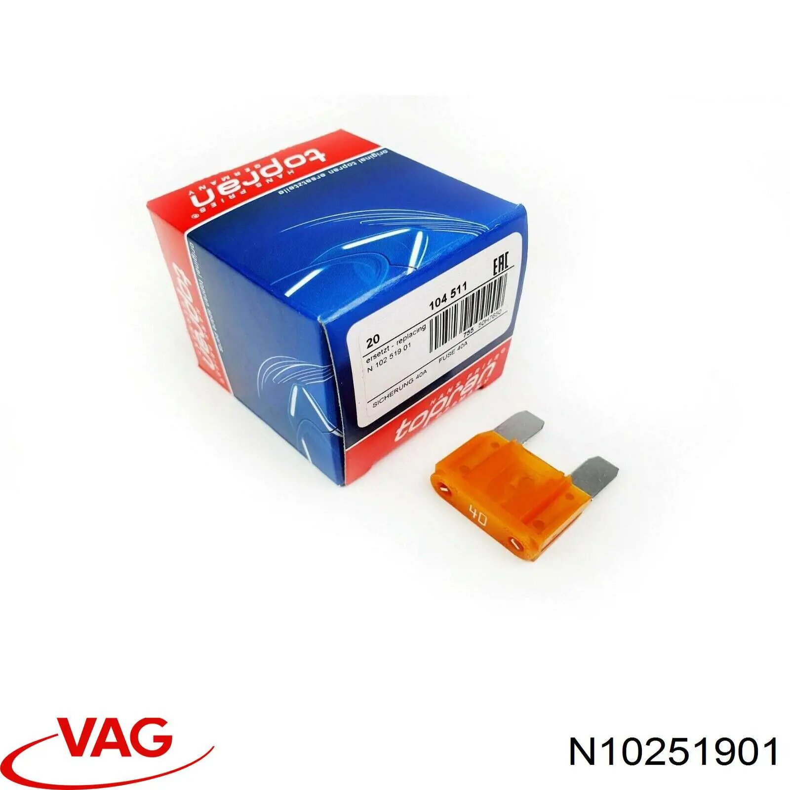 Fusibles N10251901 VAG