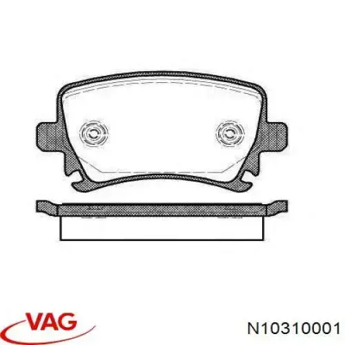  VAG N10310001 precio, desde 1,70 EUR