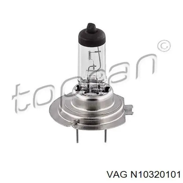 Lámpara halógena N10320101 VAG