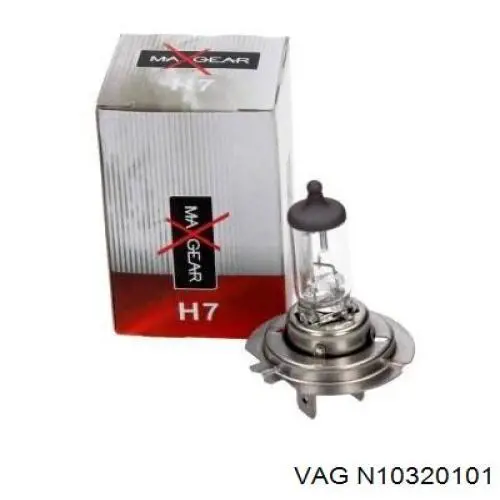 Lámpara halógena VAG N10320101