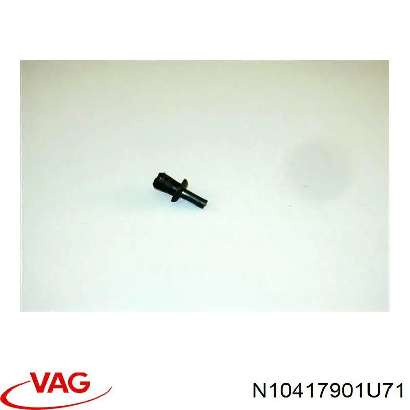 N10417901U71 VAG clip, tubuladura de sujeción, alféizar de la puerta