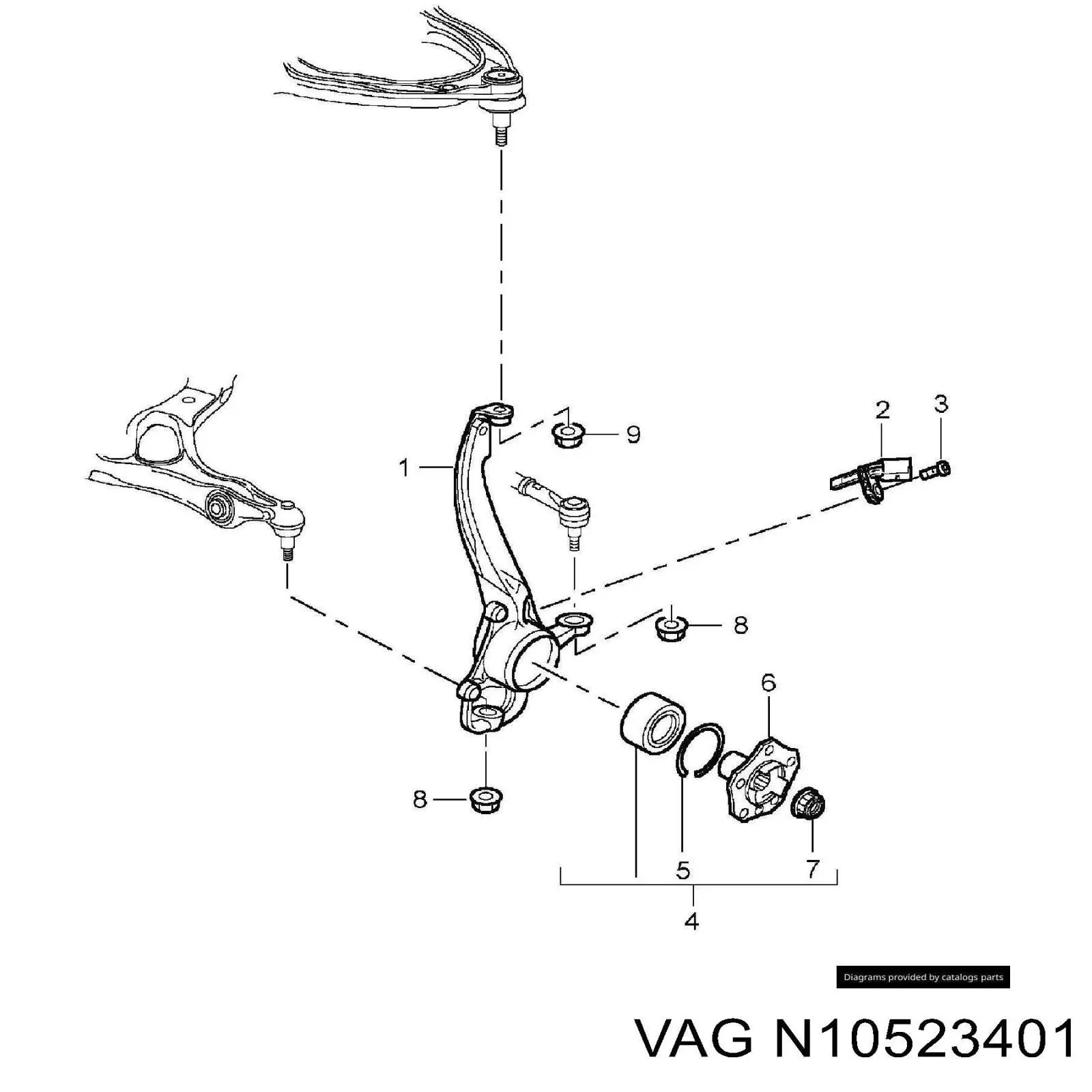 N10523401 VAG tornillo