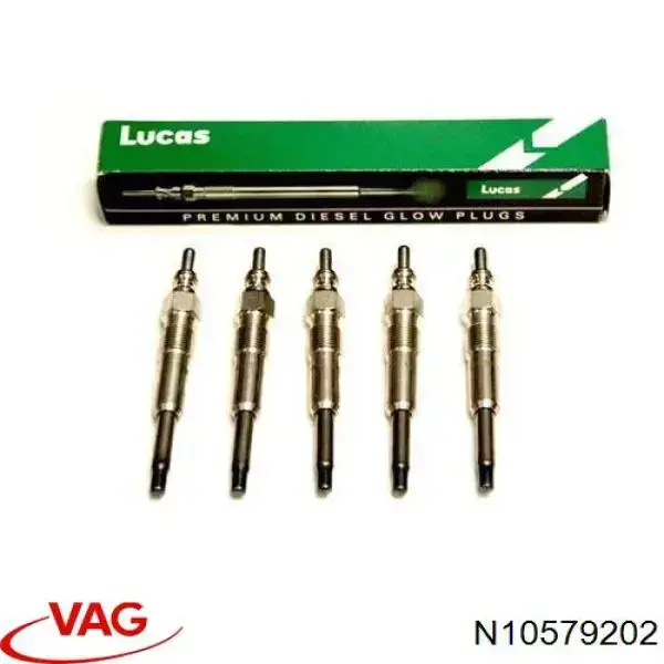 Bujías incandescentes VAG N10579202 precio, desde 10,55 EUR