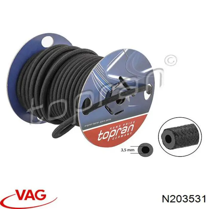 N203531 VAG manguera de combustible, universal