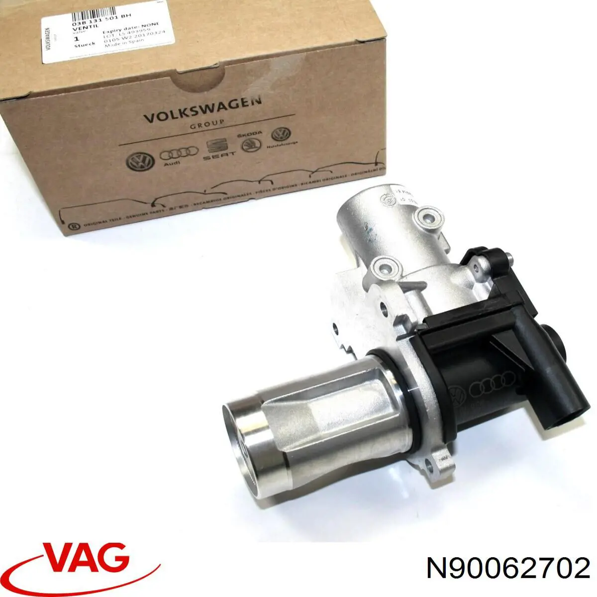 Comprar N90062702 Porsche Junta de válvula EGR