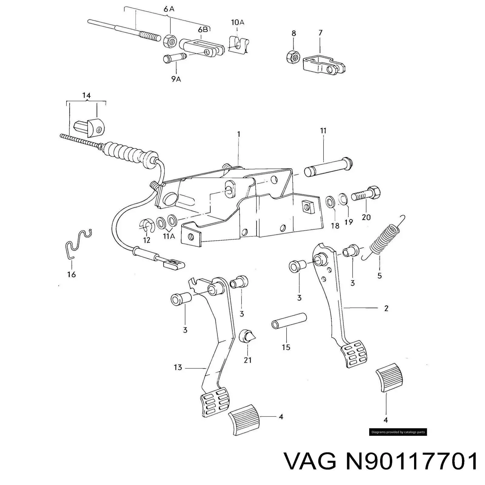  VAG N90117701 precio, desde 1,45 EUR