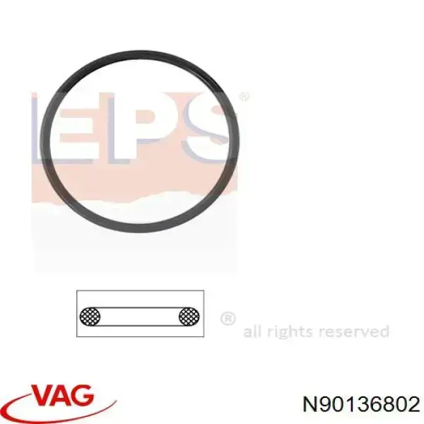 Junta, termostato Audi A6 4A5