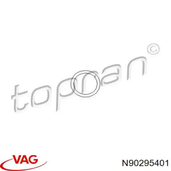Comprar N90295401 VAG Junta de brida del sistema de refrigeración